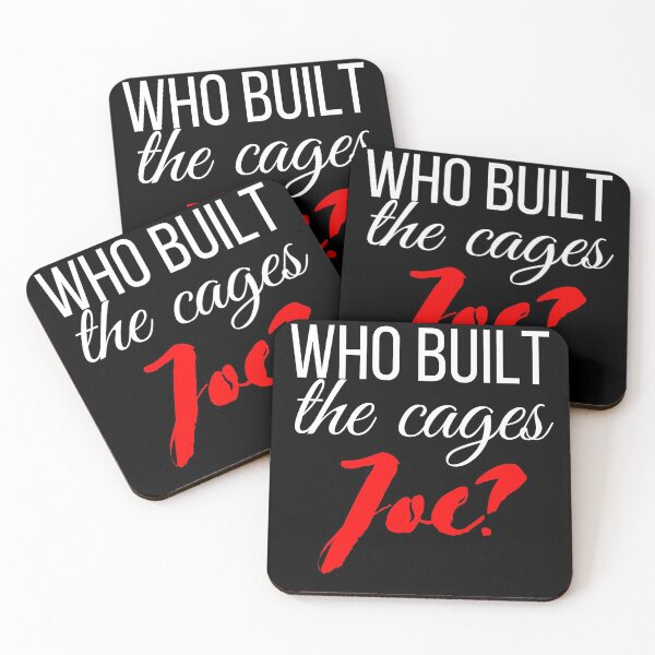 Item preview, WHO built the cages joe designed and sold by OneTimeEngineer.