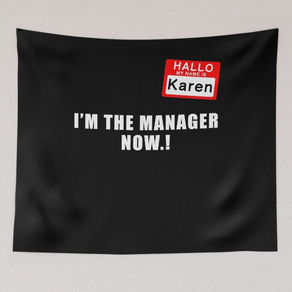 Artikelvorschau, Karen T-Shirt Manager Lustige Halloween Kostüm Paare Geschenk entworfen und verkauft von aubb7.