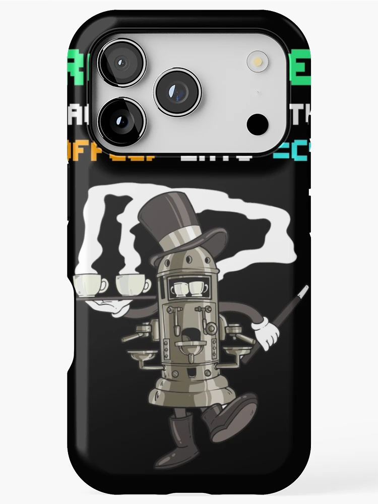 Thumbnail 1 of 4, iPhone Case, Programmer and Web developer Gift Coffee Code Coding designed and sold by Rzelemenz.