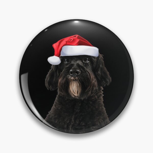 Item preview, Schnoodle Dog Shirt Fun Santa Hat Image Funny Christmas Gift designed and sold by DamnCoolStuff.