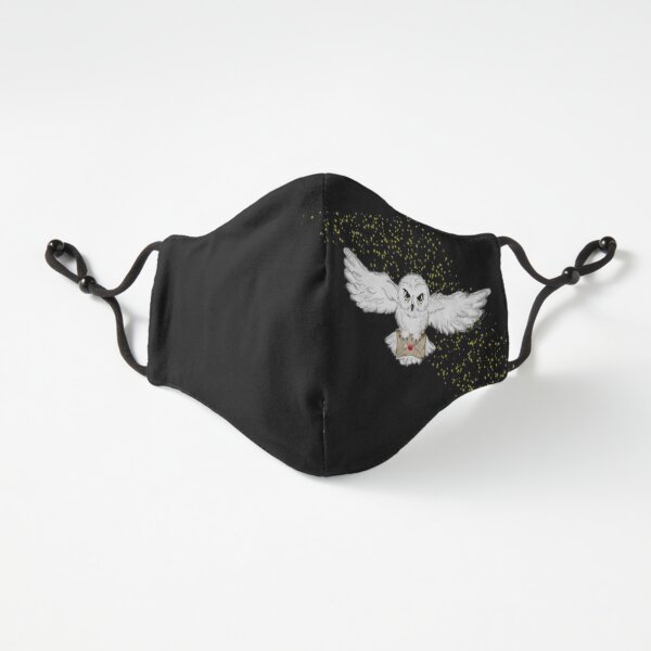 Owl Flight Fitted Face Mask Fitted 3-Layer