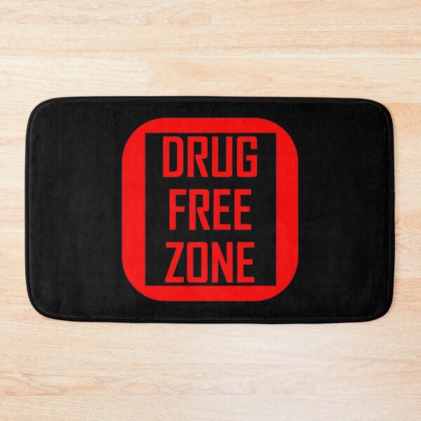 Item preview, cool helmet - "drug  free  zone" designed and sold by ZenCloak.