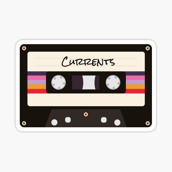 Artikel-Vorschau von Tame Impala - Currents Albumkassettendesign, designt und verkauft von Bojkiw.