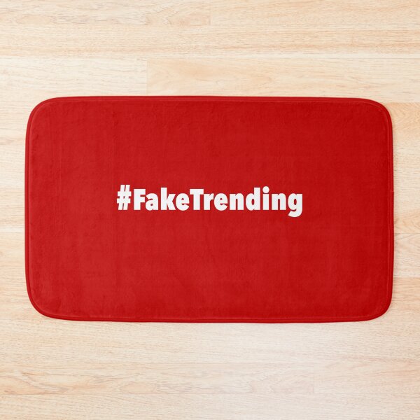 Item preview, Trump Social Media Fake Trending #FakeTrending Twitter designed and sold by ravishdesigns.