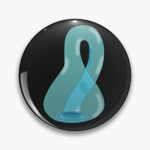 Item preview, Blue Klein Bottle, Math Topography designed and sold by ScienceSource.
