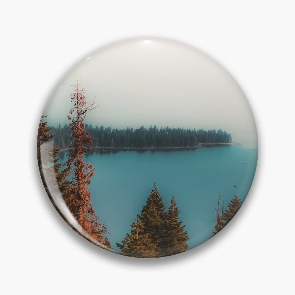 Item preview, pine tree and lake scenic at Emerald Bay Lake Tahoe California USA designed and sold by Mrvell.