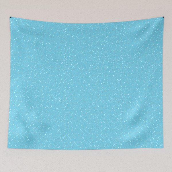 Item preview, White Dots on Blue designed and sold by Sara Burgess.