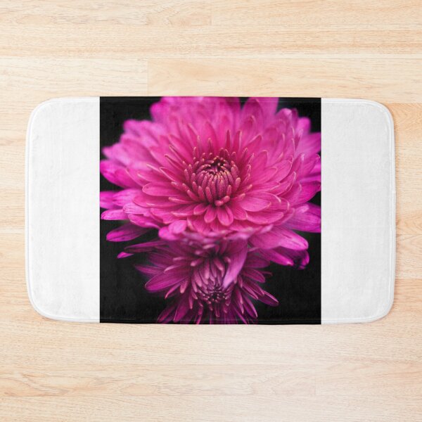 Item preview, Purple flowers on black background designed and sold by olena2552.