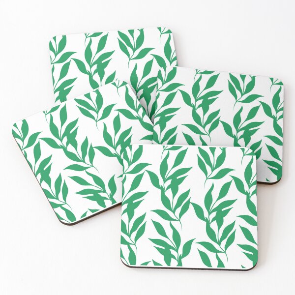 Item preview, Pretty Green Leaves Pattern designed and sold by MA DESIGNS.