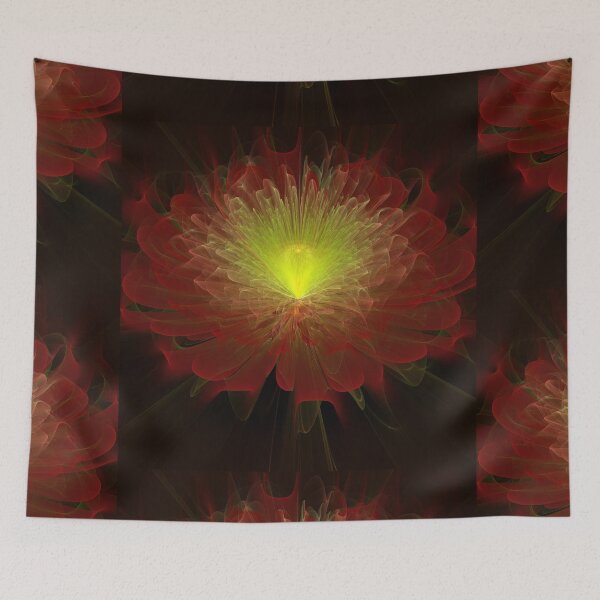 Item preview, Fractal flower design designed and sold by kzsg.