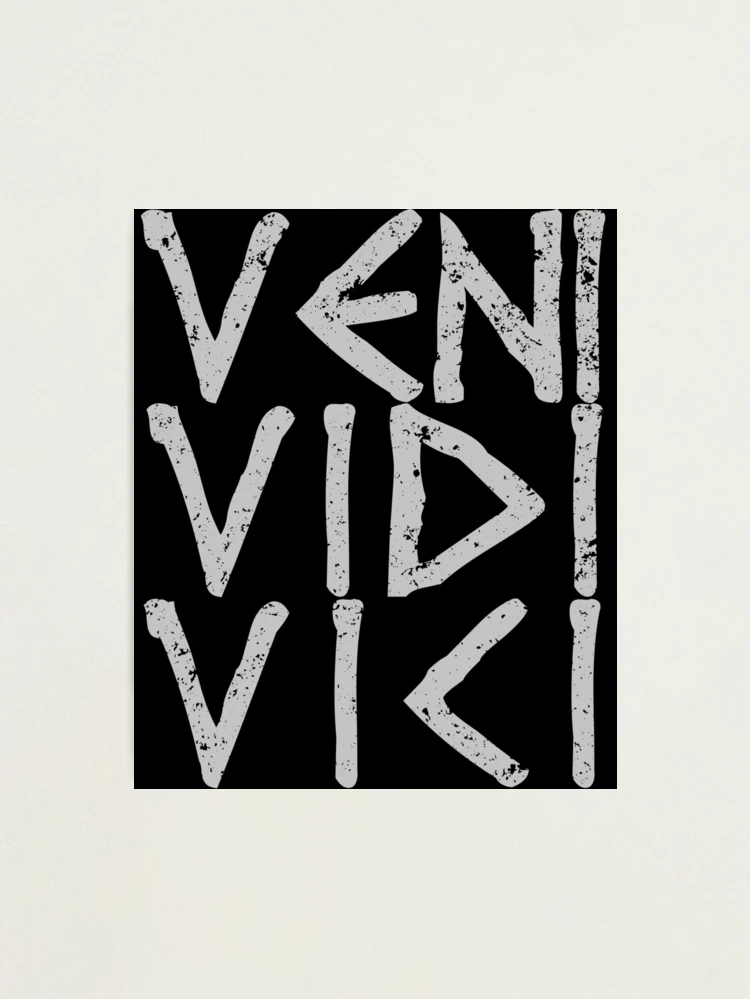 Idyoma - ⚔️🏔📈 Veni, vidi, vici is a Latin phrase popularly attributed to  Julius Caesar who, according to Appian, used the phrase in a letter to the  Roman Senate around 47 BC