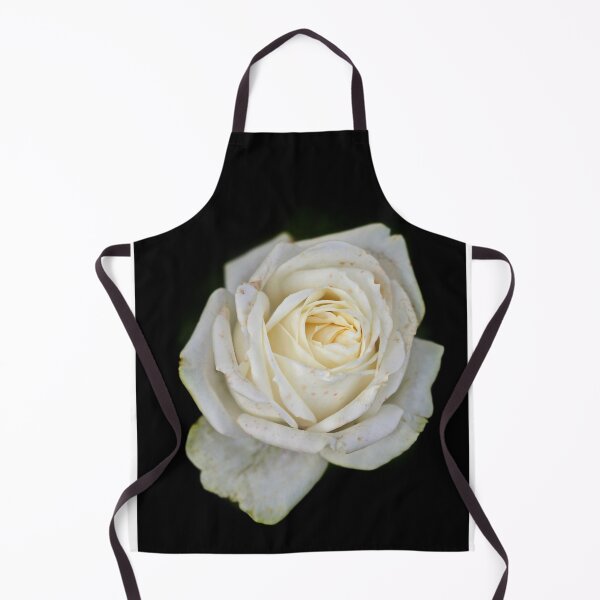 Item preview, White rose on black background designed and sold by olena2552.