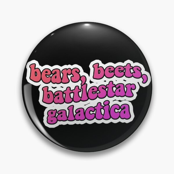 Item preview, The Office Bears Beets Battlestar Galactica - Pink designed and sold by madisonjac.