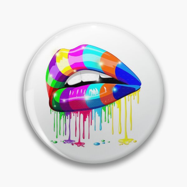 Item preview, Psychedelic Kissable Lips designed and sold by cindyfordyce.