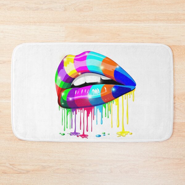 Item preview, Psychedelic Kissable Lips designed and sold by cindyfordyce.