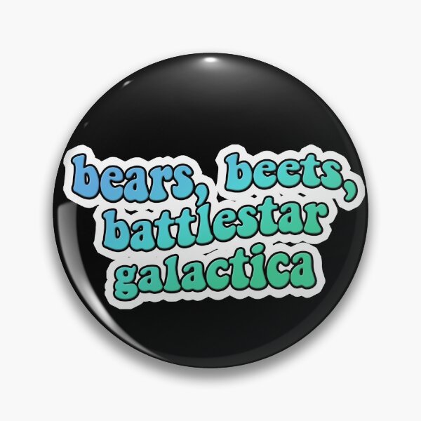 Item preview, The Office Bears Beets Battlestar Galactica - Teal designed and sold by madisonjac.