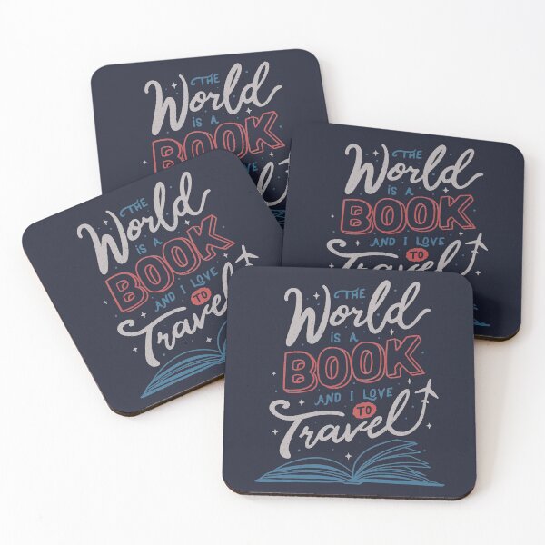 Item preview, The World Is a Book and I Love To Travel designed and sold by Tobe Fonseca®.