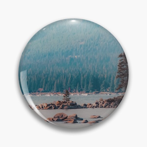 Item preview, Lake at mountain view background at Lake Tahoe Nevada USA designed and sold by Mrvell.