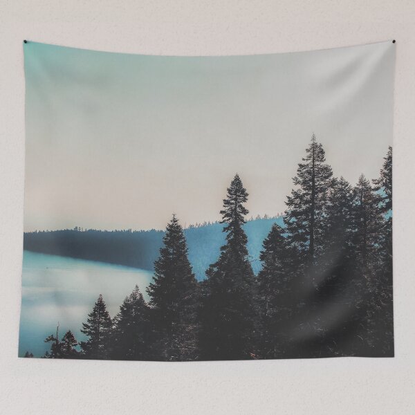 Item preview, pine tree and lake at Emerald Bay Lake Tahoe California USA designed and sold by Mrvell.