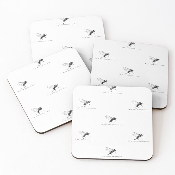 Item preview, Black Fly | Study of Insects | Entomology designed and sold by art-fox.