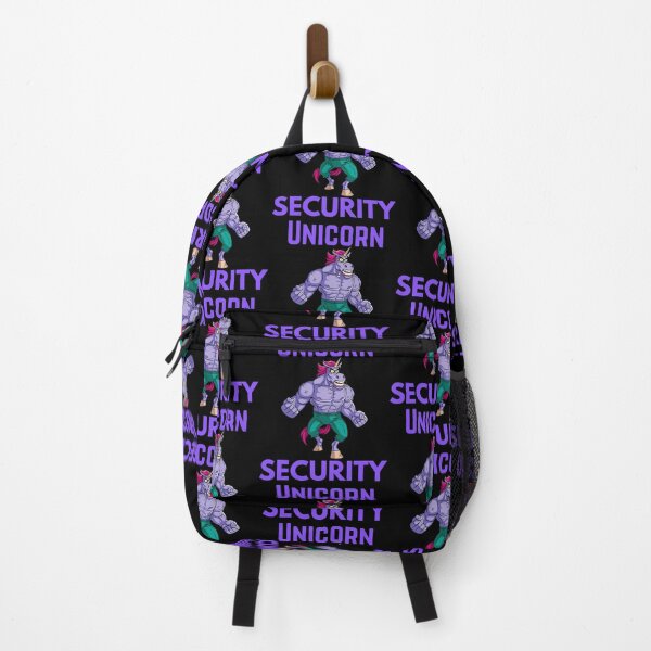Item preview, Unicorn security cartoon designed and sold by OneTimeEngineer.