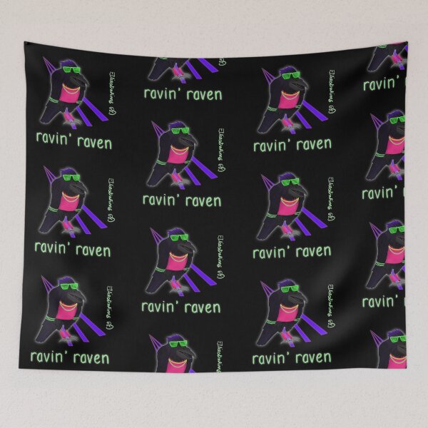 Item preview, Ravin’ Raven designed and sold by Elliestrations.