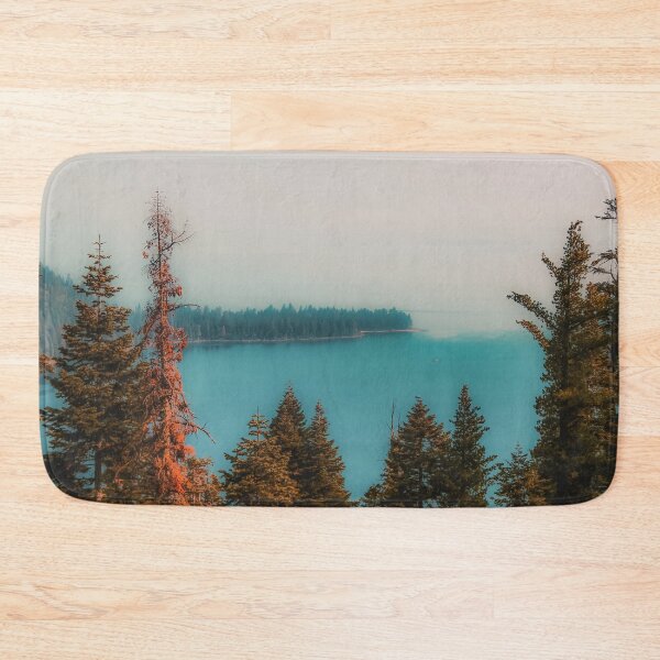 Item preview, pine tree and lake at Emerald Bay Lake Tahoe California USA designed and sold by Mrvell.