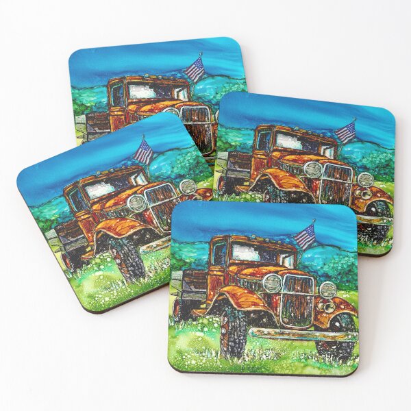 Item preview, Vintage Patriot - Antique Truck designed and sold by LINDA EADER.