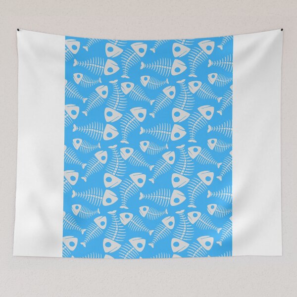 Item preview, Fish skeleton pattern designed and sold by Delicarte.