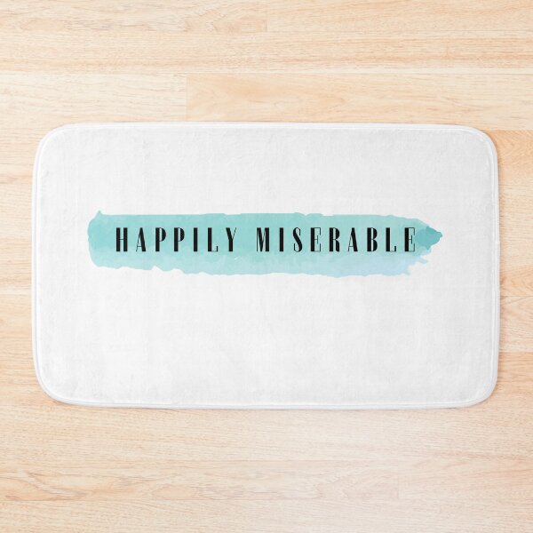 Item preview, Happily Miserable designed and sold by AutumnVibeShop.