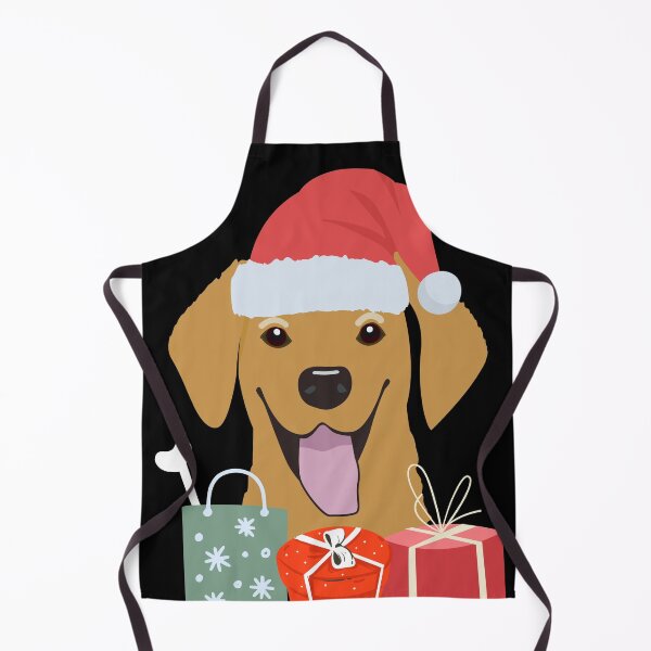 Item preview, Cute Dog Shirt Santa Hat Presents Image Funny Christmas Gift designed and sold by DamnCoolStuff.