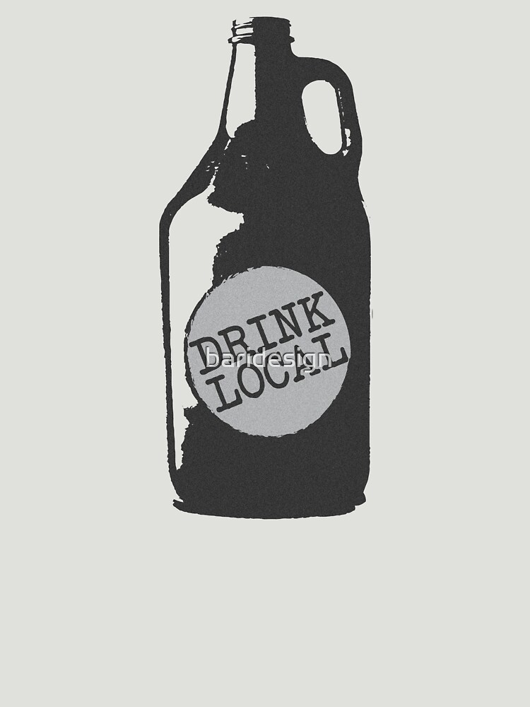 Drink Local Support Craft Beer Sticker for Sale by GRDesigns
