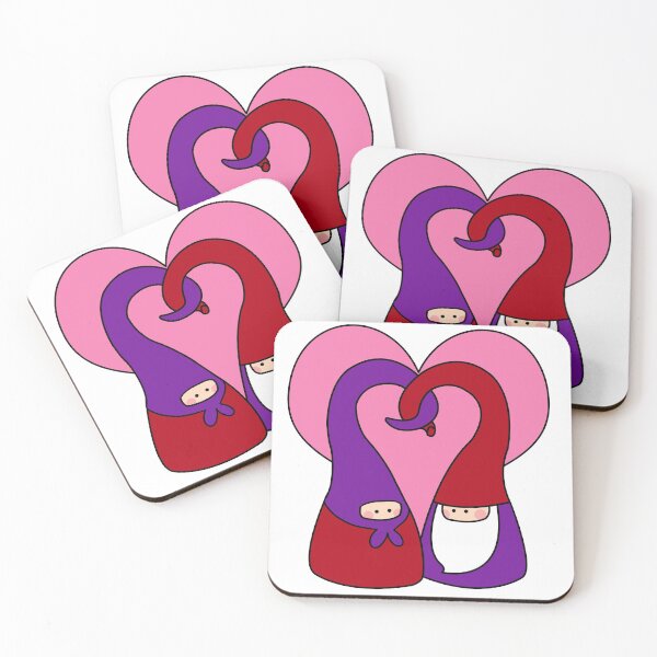 Item preview, Gnomey Love Purple and Red designed and sold by PVGnomey.