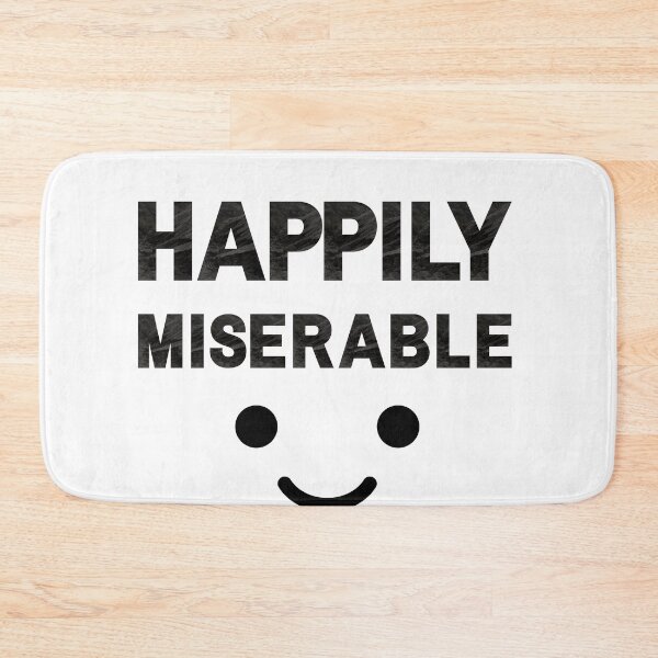 Item preview, Happily Miserable designed and sold by AutumnVibeShop.