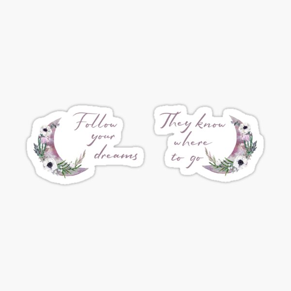 Item preview, Follow Your Dreams designed and sold by Sara Burgess.