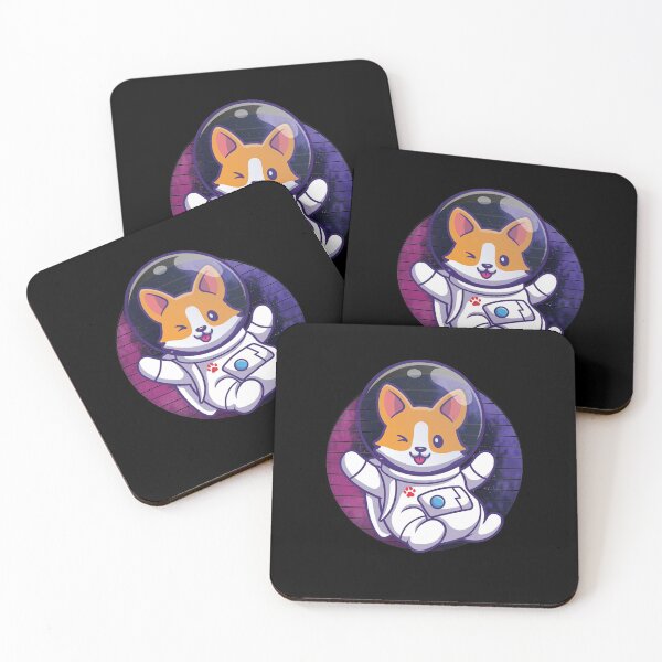 Item preview, Winking space corgi designed and sold by TheMattDesigns.