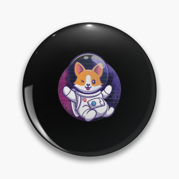 Item preview, Winking space corgi designed and sold by TheMattDesigns.