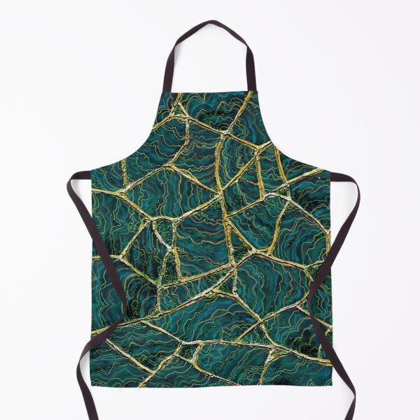 Item preview, Malachite Gemstone Art / Healing Stone Painting / Green Malachite / Gold Vein / Kintsugi designed and sold by artenvironments.