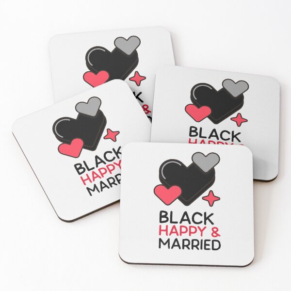 Item preview, Black Happy And Married designed and sold by youngdstag.