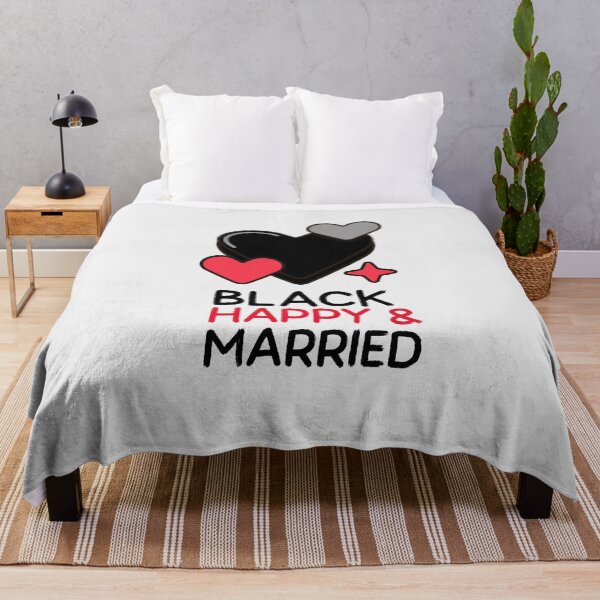 Item preview, Black Happy And Married designed and sold by youngdstag.