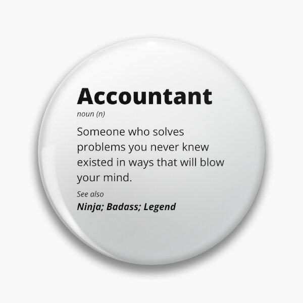 Item preview, Accountant - Ninja, Badass, Legend designed and sold by blueskygiftco.