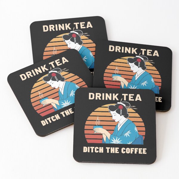 Item preview, Drink tea ditch the coffee designed and sold by Zagach Letters.