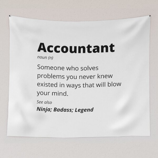 Item preview, Accountant - Ninja, Badass, Legend designed and sold by blueskygiftco.