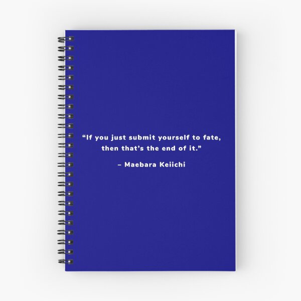 Item preview, Maebara Keiichi - Quote designed and sold by Epicanimequotes.