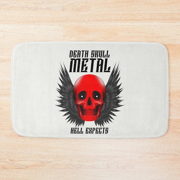 Item preview, Death Skull Metal designed and sold by MerchByCraig.