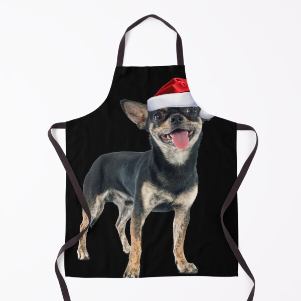 Item preview, Chihuahua Dog Shirt Santa Hat Image Funny Christmas Gift designed and sold by DamnCoolStuff.