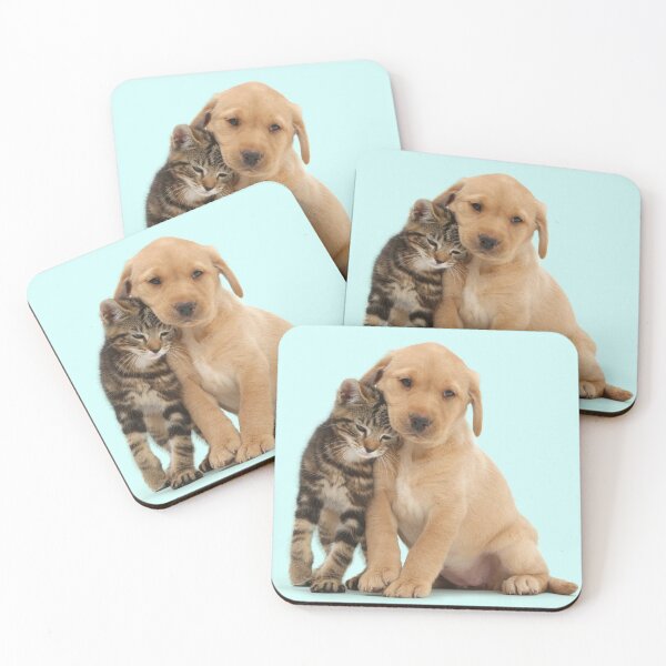 Item preview, Snuggle up Close Puppy and Kitten designed and sold by Warren  Photographic.