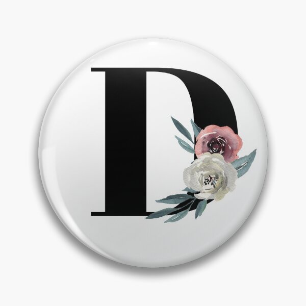 Item preview, Letter 'D' Floral Monogram designed and sold by kelseypryor11.