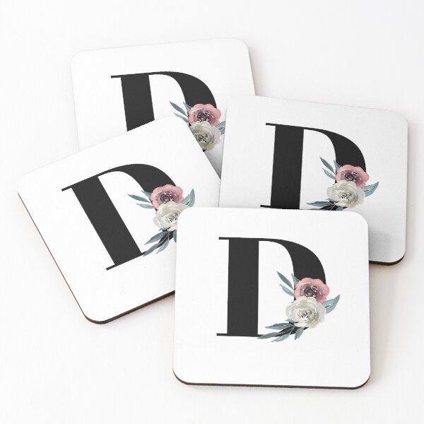 Item preview, Letter 'D' Floral Monogram designed and sold by kelseypryor11.