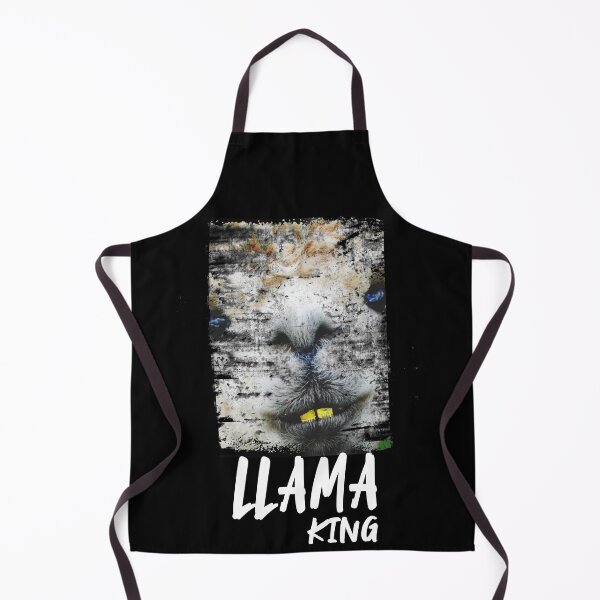 Item preview, Funny llama king with grille designed and sold by Stillbuzz.